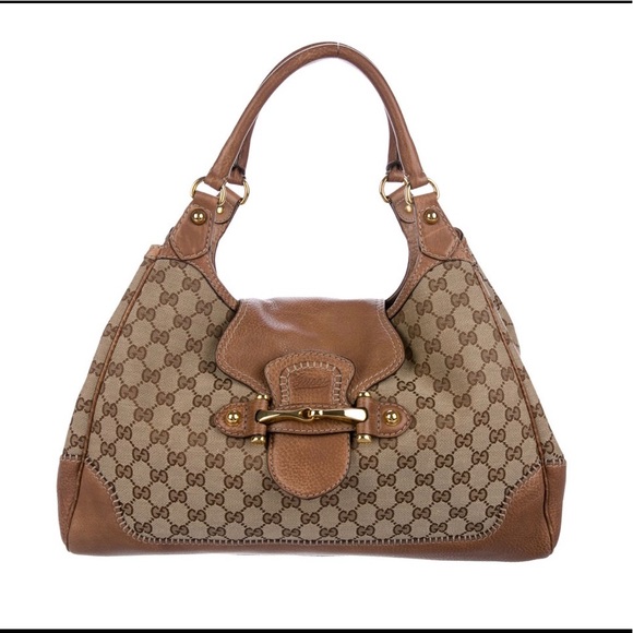 Authentic Gucci GG large canvas Pelham tote - Picture 1 of 8